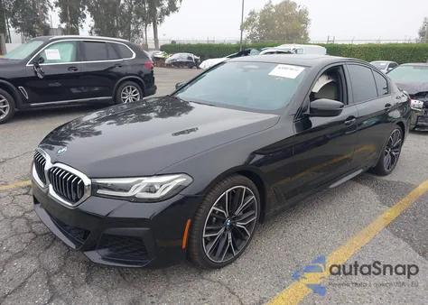 2022 BMW 530 I z USA, uszkodzony, nr VIN WBA53BH0XNCJ20047